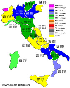 Sondaggio di Scenari Politici.com