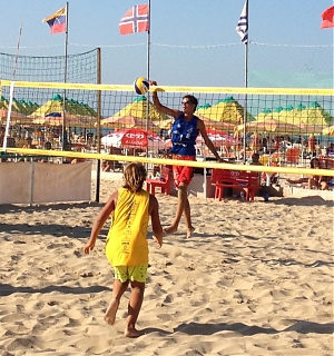 beach volley, alfieri