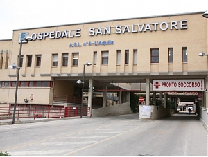 chiodi, l'aquila, ospedale, san salvatore, reparti