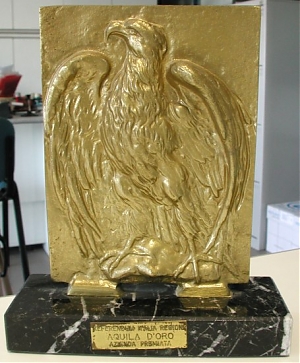 aquila, premio, corfinio, oro, morricone