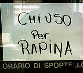 rapina, banca, teramo, bottino