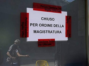 pescara, sequestro, chiusura, zubar