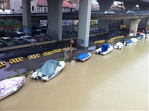 pescara, fiume, fiorilli, maltempo, allerta, esondazione, innalzamento