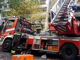 incendio, pianella, garage