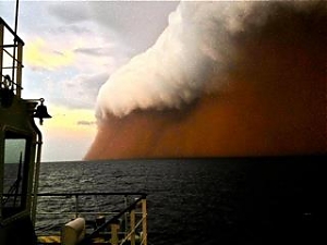 sabbia, australia, tempesta di sabbia, perth