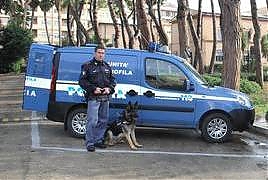 pescara, polizia, cani, asl, bomba, evacuazione, falso allarme