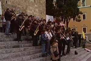 teramo, scuola, musica, docenti, piazza, braga