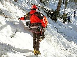 teramo, soccorso, montagna, cnsas, soccorso alpino, prati di tivo, sci, sciatore