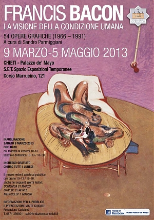 chieti, mostra, francis bacon, palazzo de mayo