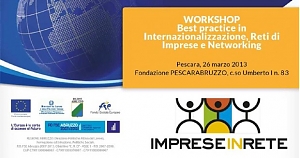 pescara, impresa, reti, workshop