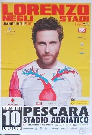 pescara, concerto, jovanotti, nari milani