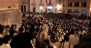 chieti, forte, monsignore, pasqua, venerdì santo, processione