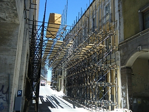 l'aquila, demolizioni