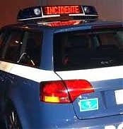 incidente, autostrada, 14, ribaltamento