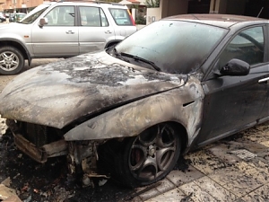 incendio, san salvo, auto