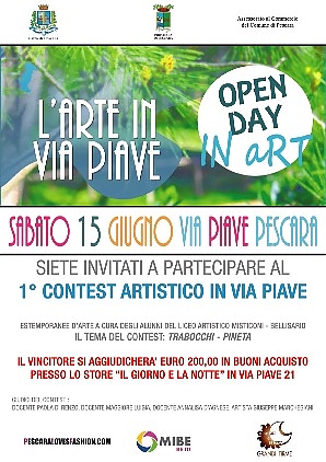 pep marchegiani, bellisario, open day in art