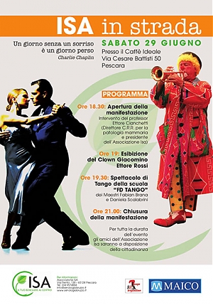 associazione isa, in strada