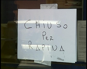 rapina, pescara, poste, Castiglione a Casauria, ufficio postale