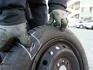 denuncia, gomme, tagliate