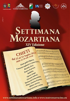 appuntamenti, settimana mozartiana, cartellone