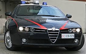 evasione, carabinieri, furto, denuncia