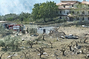 città sant'angelo, di giacomo, fuochi d'artificio, esplosione, villa cipressi