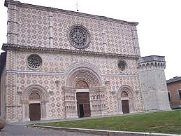 cialente, l'aquila, chiusura, ordinanza, collemaggio, basilica