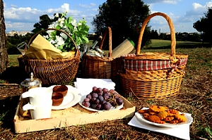 ferragosto, italiano, picnic