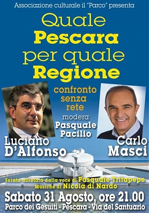 masci, d'alfonso, associazione, quale pescara, quale regione, il parco