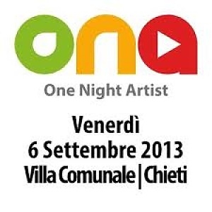 chieti, one night artist