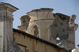 ricostruzione, l'aquila, francia, santa maria del suffragio, chiesa delle anime sante