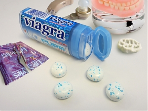 viagra, chewing gum