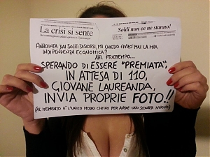 crisi, studentessa, foto, hard