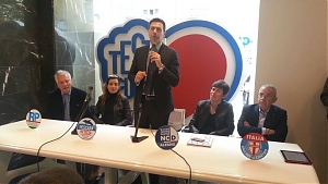 pescara, testa, elezioni, comitato elettorale, sfida