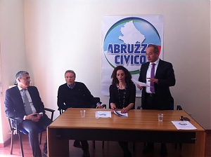 abruzzo, elezioni, borrelli, candidati, abruzzo civico