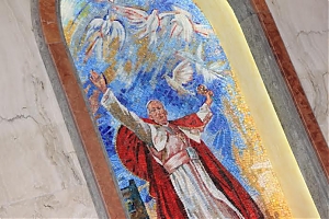 chieti, mosaico, giovanni paolo