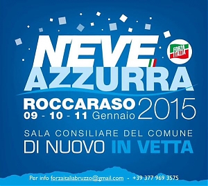 neve azzurra