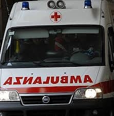 francavilla, ambulanza, impalcatura