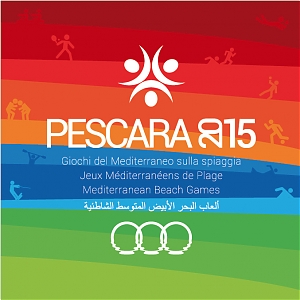 pescara, spiaggia, giochi mediterraneo